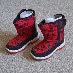 New Rugged Bear Camo Print Snow Boots.